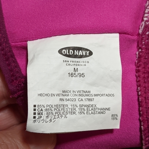 Old Navy Active Sports Bra Women's Size Medium - Picture 3 of 6